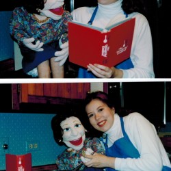 Kristina+with+Julia+Child+puppet1