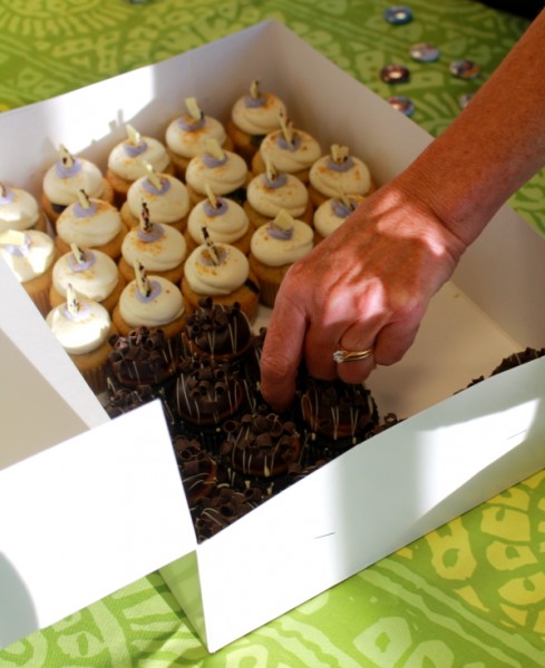 Baked Goods cupcakes in box