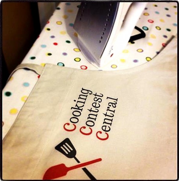 Home and Family CCC apron for show