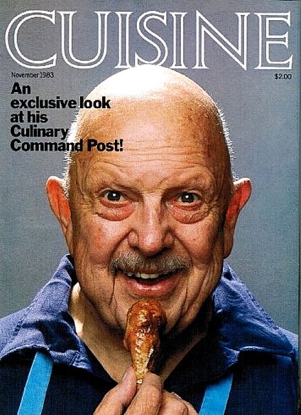 James Beard on Cuisine cover front view