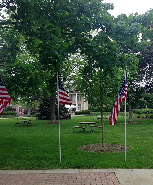 Memorial Day Cook mansion