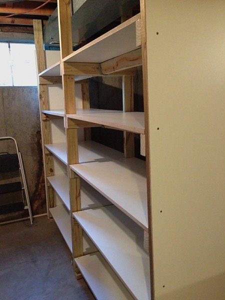 Basement 3rd shelf up