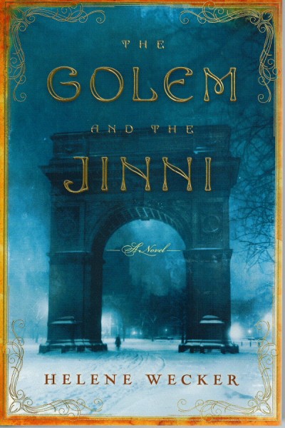 Wecker Golem and Jinni book cover