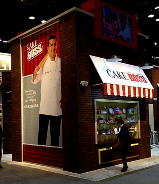 Cake Boss 2013 booth front