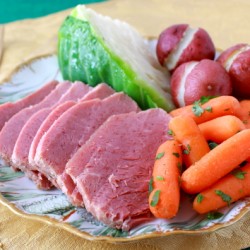 Corned Beef and Cabbage without sauce