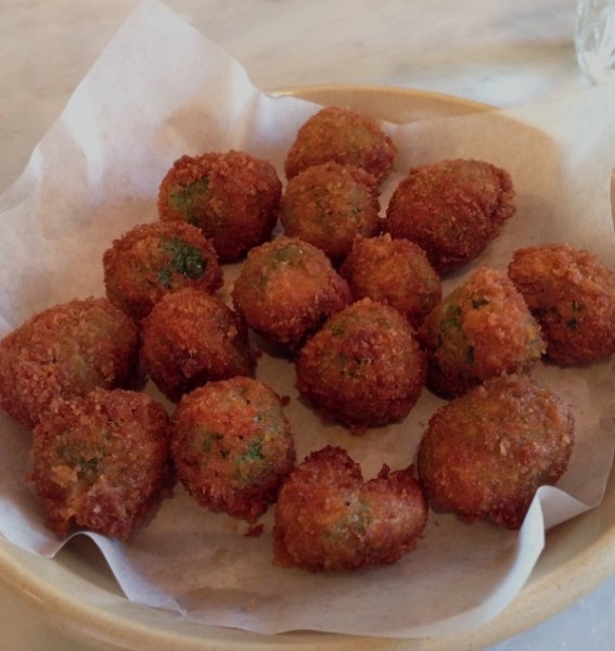 Mill Valley Sweetwater fried olives