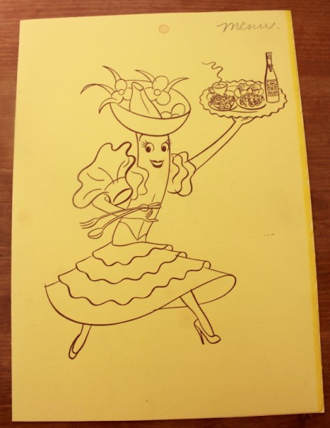 Clem Chaquita banana menu cover