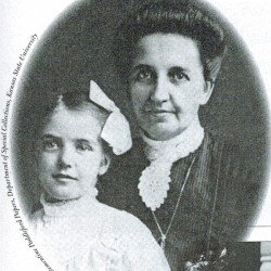 Clem childhood photo with mother