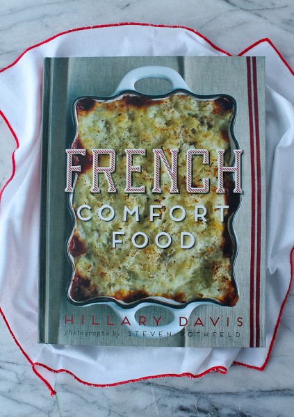 French Comfort Food cover with napkin