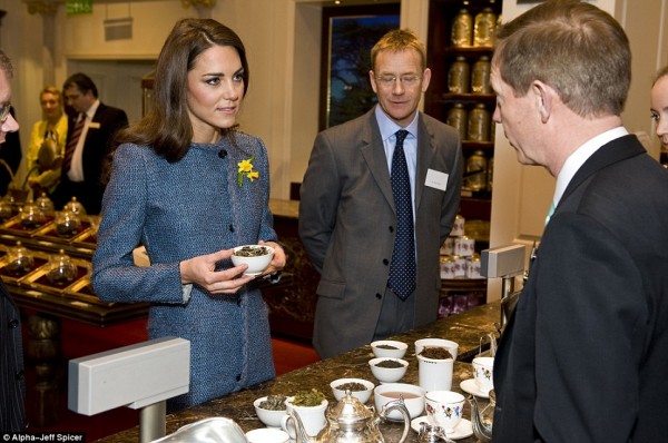 Tea Kate at Fortnum and Mason