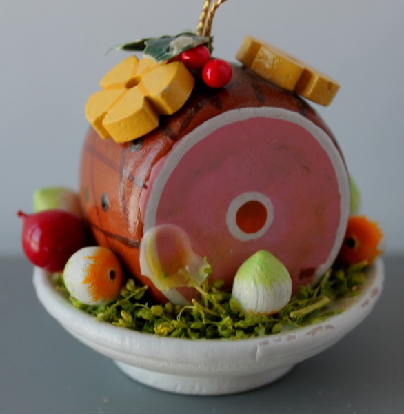 Culinary ornaments ham