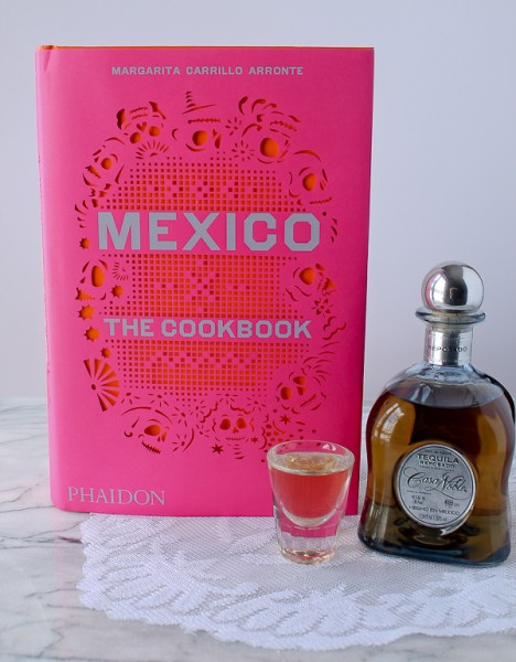 Mexico cover with tequila