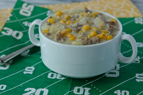 Corn Chowder Super Bowl_