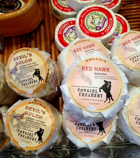 Cowgirl Creamery cheeses