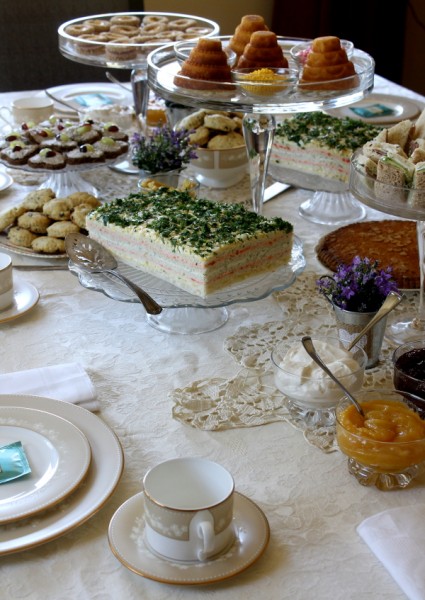 Tea Party table spread