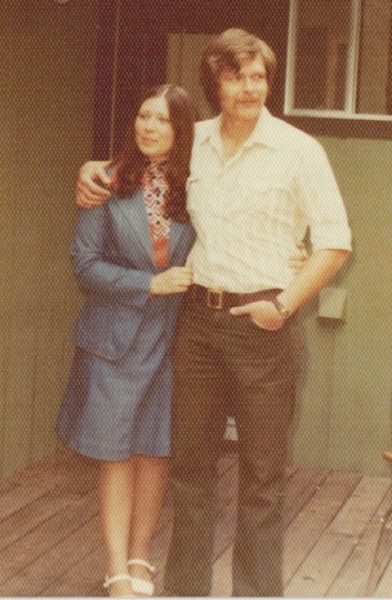 Paul and Deb on porch