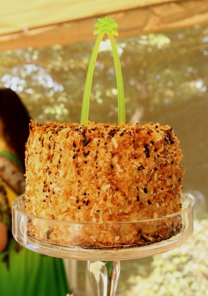 Tonga coconut cake whole