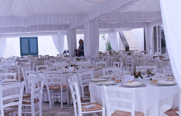 Altemura dinner tent