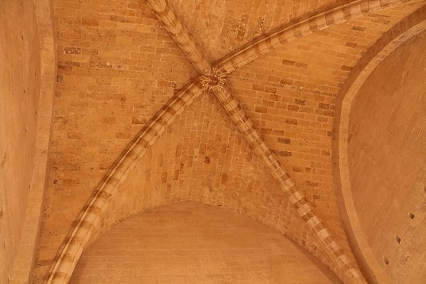 Lecce castle ceiling 1