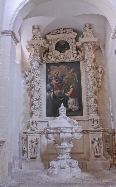 Lecce church painting