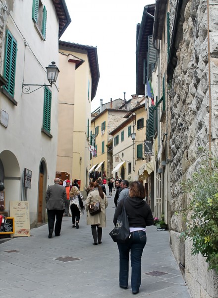 Tuscany Radda street