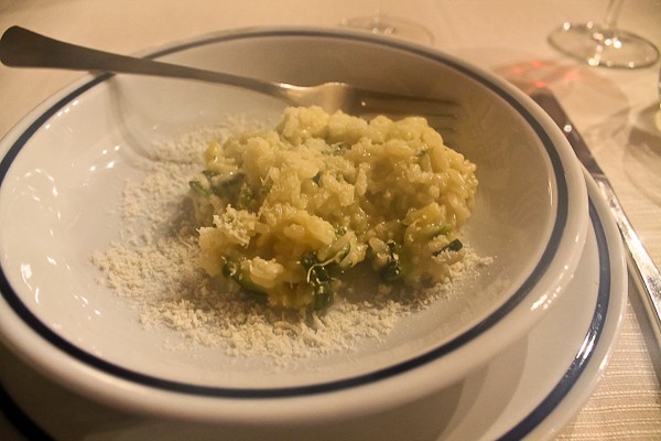 Tuscany asparagus risotto