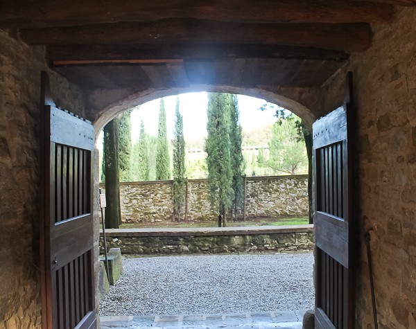 Tuscany iron double door