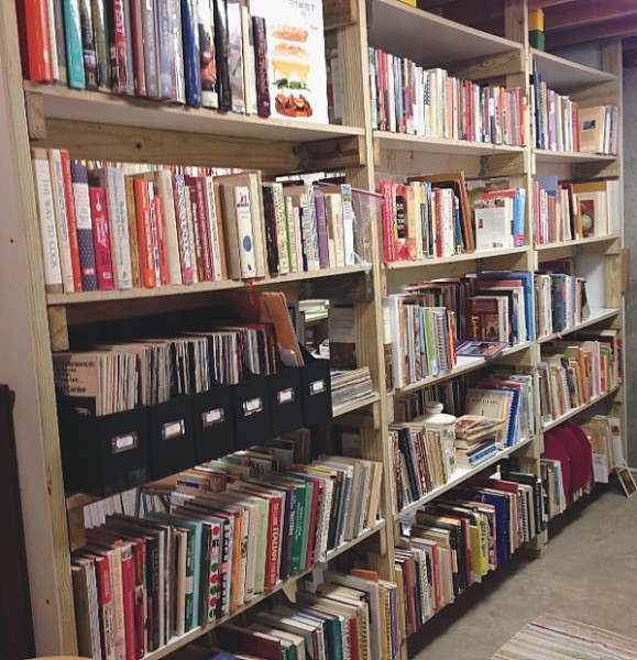 Culinary Cellar front shelves