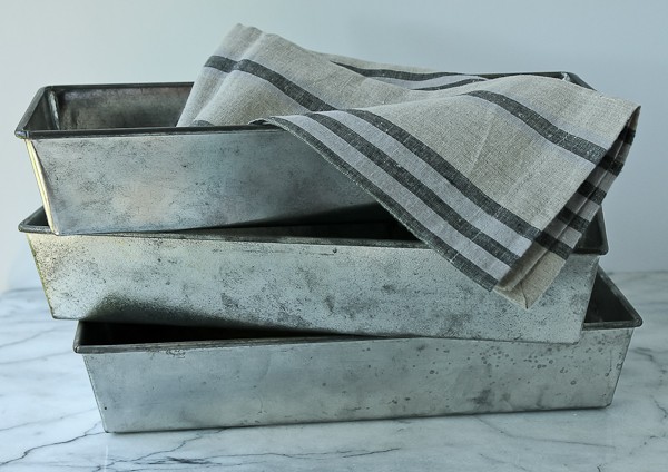 Vintage long loaf pans