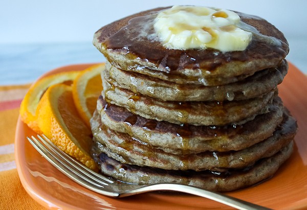 Buckwheat pancakes image