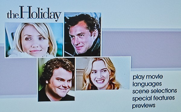 The Holiday movie intro