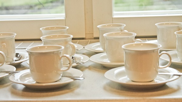 Farmhouse coffee cups