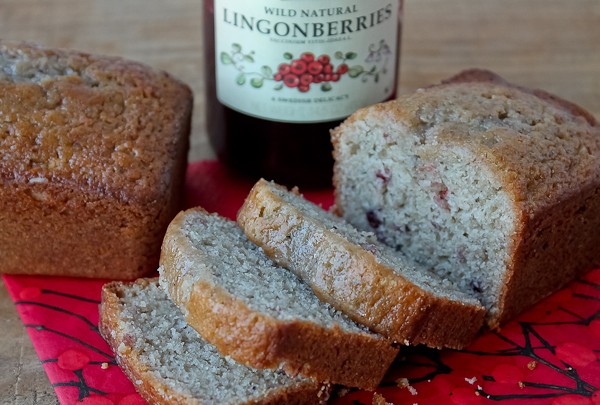 Lingonberry Quick Bread 2