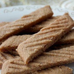 Spice Slice cookies on plate