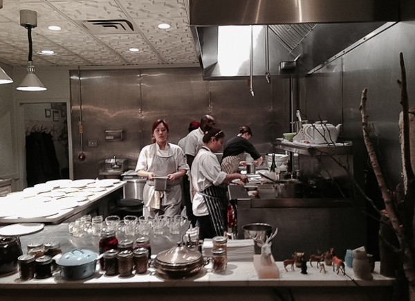 Elizabeth group of chefs in kitchen