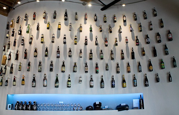 Beer wall