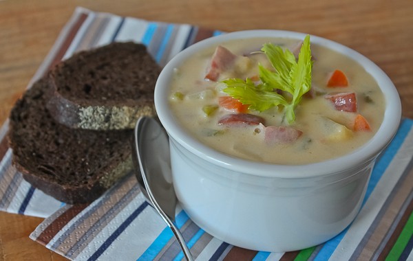 Kielbasa soup 1