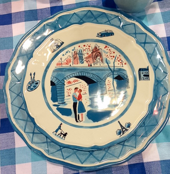 TCM blue plate