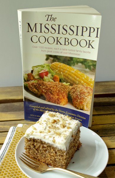 Banana cake with MS cookbook