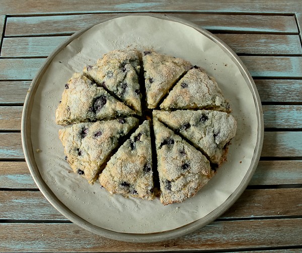 Blueberry Scones from above