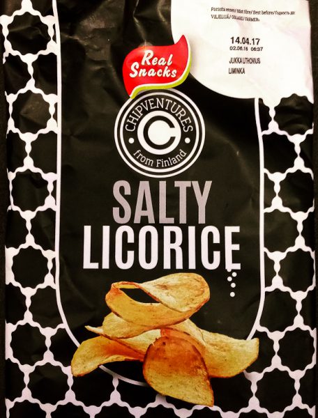 Finn Licorice Potato Chips