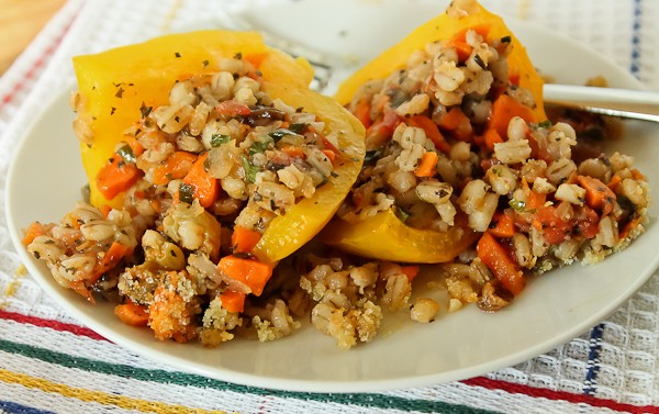 yellow barley pepper cut