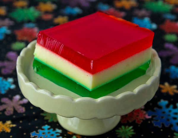 Christmas Ribbon Jello single