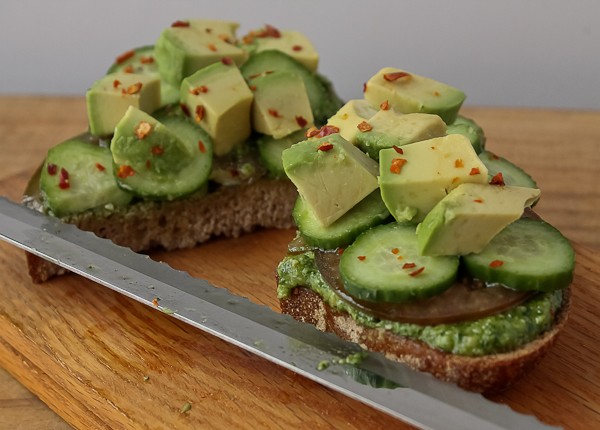 Avocado sandwich 5