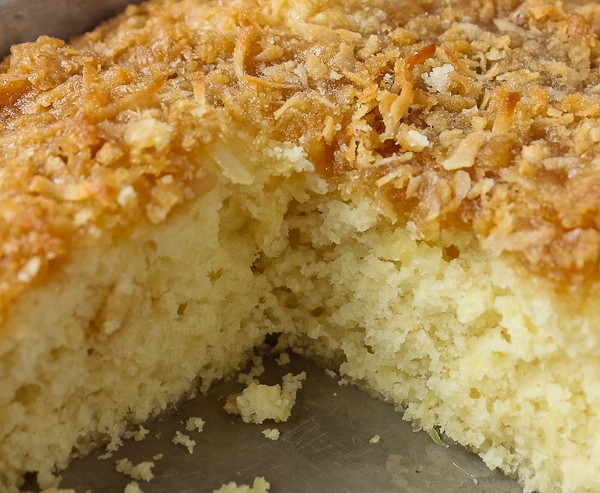 Coconut Pineapple Cake Recipe | I Heart Recipes