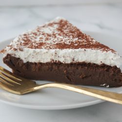 Impossible Chocolate Pie 4