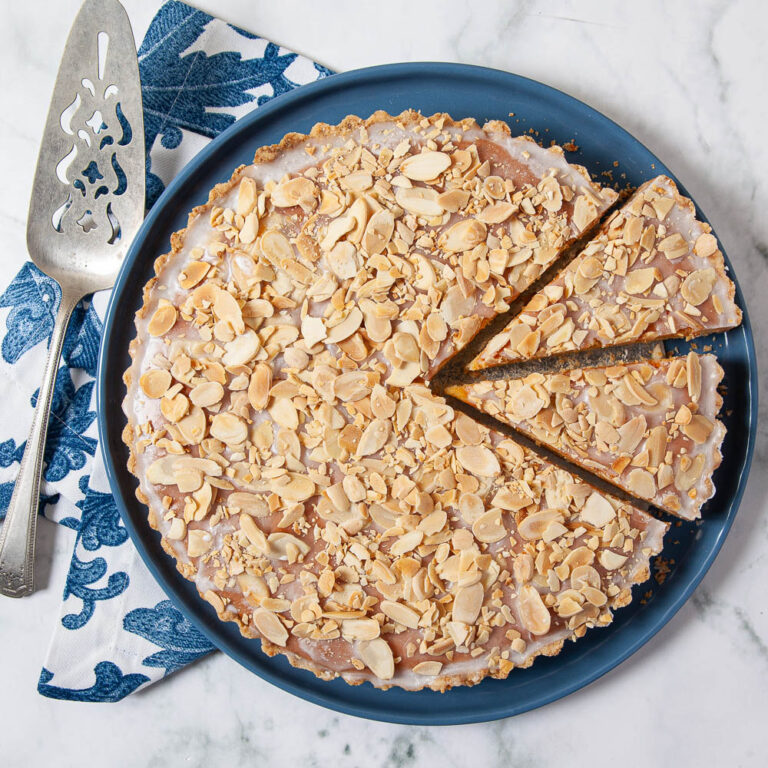 Almond Tart for your Valentine The Culinary Cellar