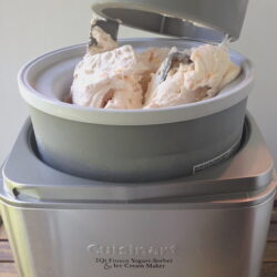 Peach-ice-cream-showing-Cuisinart