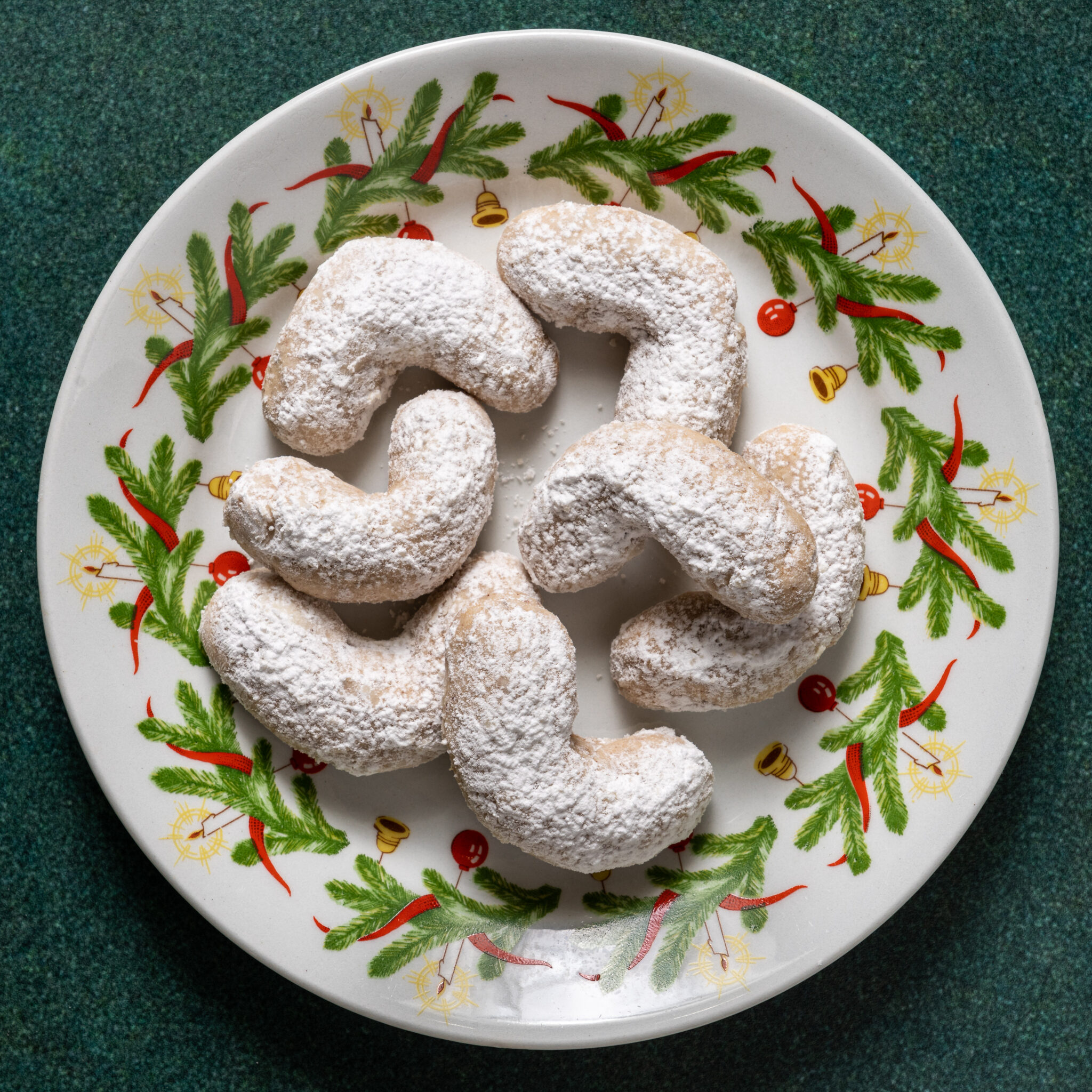 CardamomCinnamon Crescent Cookies The Culinary Cellar